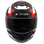 Casco integral LS2 FF808 Stream EVO II MIKA Matt White Blue Red - Micasco.es - Tu tienda de cascos de moto