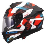 Casco integral LS2 FF808 Stream EVO II MIKA Matt White Blue Red - Micasco.es - Tu tienda de cascos de moto