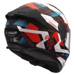 Casco integral LS2 FF808 Stream EVO II MIKA Matt White Blue Red - Micasco.es - Tu tienda de cascos de moto
