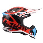 LS2 Subverter EVO II STOMP Gloss White Blue - Micasco.es - Tu tienda de cascos de moto