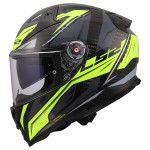 Casco integral LS2 FF811 VECTOR II Carbon SAVAGE Gloss H-V Yellow - Micasco.es - Tu tienda de cascos de moto