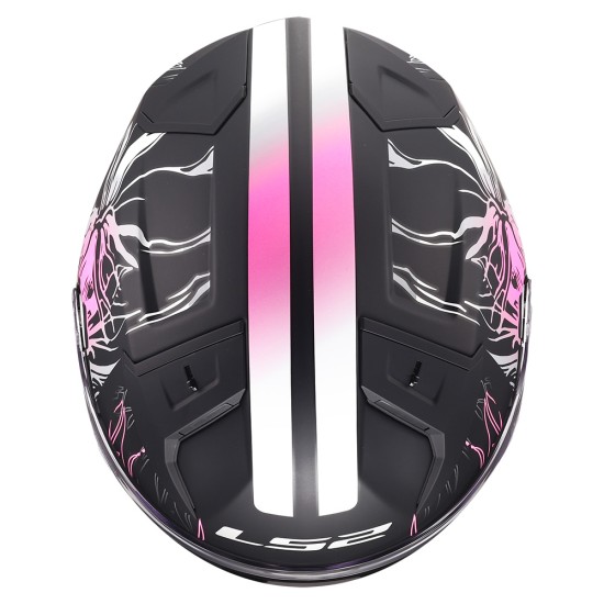 Casco integral LS2 FF811 DARFLO Matt Black Pink - Micasco.es - Tu tienda de cascos de moto
