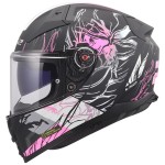 Casco integral LS2 FF811 DARFLO Matt Black Pink - Micasco.es - Tu tienda de cascos de moto