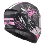 Casco integral LS2 FF811 DARFLO Matt Black Pink - Micasco.es - Tu tienda de cascos de moto