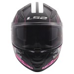 Casco integral LS2 FF811 DARFLO Matt Black Pink - Micasco.es - Tu tienda de cascos de moto