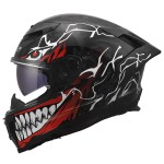 Casco integral LS2 FF807 DRAGON INCUBUS Gloss White Red - Micasco.es - Tu tienda de cascos de moto