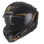 LS2 FF817 CHALLENGER II ESSENTIAL Gloss Black Gold - Micasco.es - Tu tienda de cascos de moto