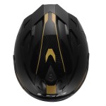 LS2 FF817 CHALLENGER II ESSENTIAL Gloss Black Gold - Micasco.es - Tu tienda de cascos de moto