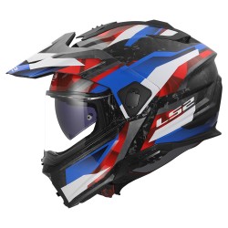 LS2 FF909 RANGER Strike Gloss White Blue Red