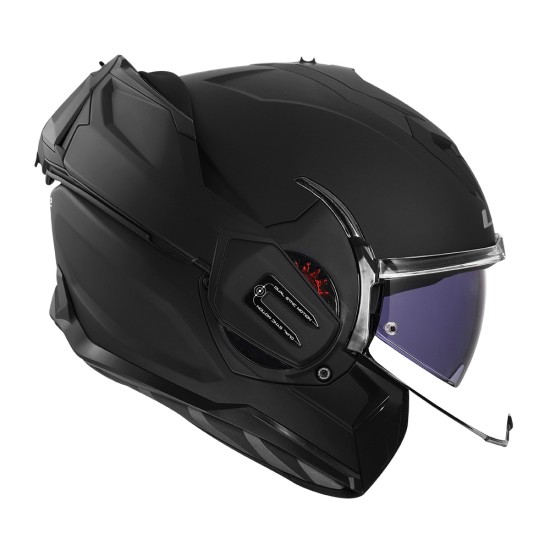 LS2 VALIANT GEAR Black Matt - Micasco.es - Tu tienda de cascos de moto