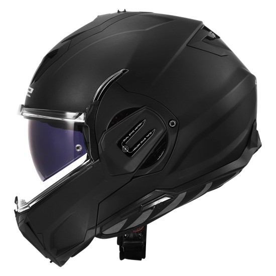 LS2 VALIANT GEAR Black Matt - Micasco.es - Tu tienda de cascos de moto