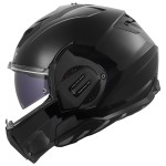 LS2 VALIANT GEAR Black Gloss - Micasco.es - Tu tienda de cascos de moto