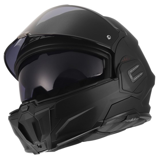 LS2 VALIANT GEAR Black Gloss - Micasco.es - Tu tienda de cascos de moto