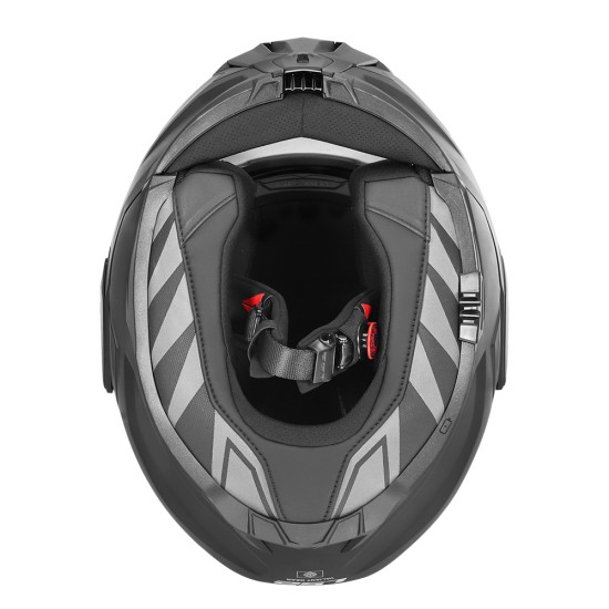 LS2 VALIANT GEAR Black Gloss - Micasco.es - Tu tienda de cascos de moto