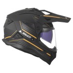 LS2 MX702 Pioneer II ATRON Matt Black Orange - Micasco.es - Tu tienda de cascos de moto