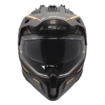 LS2 MX702 Pioneer II ATRON Matt Black Orange - Micasco.es - Tu tienda de cascos de moto