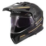LS2 MX702 Pioneer II ATRON Matt Black Orange - Micasco.es - Tu tienda de cascos de moto