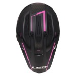 LS2 MX702 Pioneer II ATRON Matt Grey Pink - Micasco.es - Tu tienda de cascos de moto