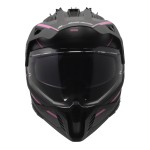 LS2 MX702 Pioneer II ATRON Matt Grey Pink - Micasco.es - Tu tienda de cascos de moto