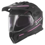LS2 MX702 Pioneer II ATRON Matt Grey Pink - Micasco.es - Tu tienda de cascos de moto