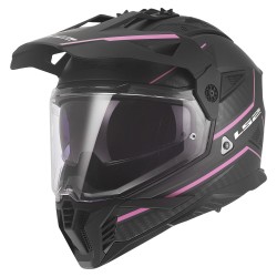 LS2 MX702 Pioneer II ATRON Matt Grey Pink