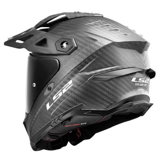 LS2 MX707 EXPLORER EVO CARBON Matt - Micasco.es - Tu tienda de cascos de moto