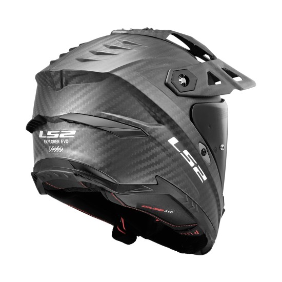 LS2 MX707 EXPLORER EVO CARBON Matt - Micasco.es - Tu tienda de cascos de moto