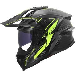 LS2 MX707 EXPLORER EVO CARBON Arrow Gloss HV Yellow LS2 MX707 EXPLORER EVO CARBON Arrow Gloss HV Yellow