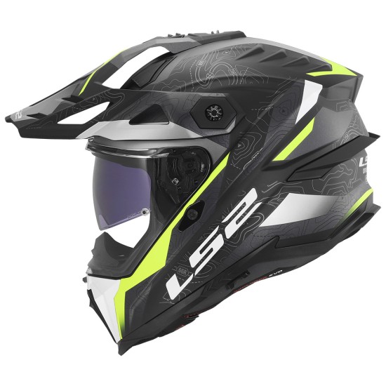 LS2 MX707 EXPLORER EVO Nivra Matt HV Yellow - Micasco.es LS2 MX707 EXPLORER EVO Nivra Matt HV Yellow - Micasco.es - Tu tienda de cascos de moto