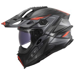 LS2 MX707 EXPLORER EVO Talux Matt Grey LS2 MX707 EXPLORER EVO Talux Matt Grey