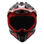 LS2 MX708 FAST II FORT Gloss Black Red - Micasco.es - Tu tienda de cascos de moto