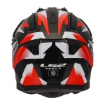 LS2 MX708 FAST II FORT Gloss Black Red - Micasco.es - Tu tienda de cascos de moto