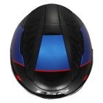 Casco jet LS2 OF600 Copter II Tango Gloss Black Blue Red - Micasco.es - Tu tienda de cascos de moto