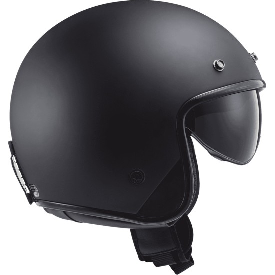 LS2 OF601 BOB II Black - Micasco.es - Tu tienda de cascos de moto
