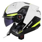 LS2 OF603 INFINITY II Nightline Gloss HV Yellow - Micasco.es - Tu tienda de cascos de moto
