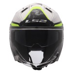 LS2 OF603 INFINITY II Nightline Gloss HV Yellow - Micasco.es - Tu tienda de cascos de moto