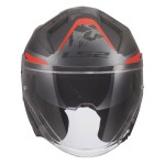 LS2 OF603 INFINITY II Nightline Matt Grey Red - Micasco.es - Tu tienda de cascos de moto