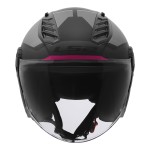 Casco jet LS2 OF616 Airflow II SOLAR Matt Grey Pink - Micasco.es - Tu tienda de cascos de moto