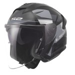 Casco LS2 OF618 VERSO II VENTUR Gloss Grey