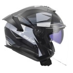 Casco LS2 OF618 VERSO II VENTUR Gloss Grey
