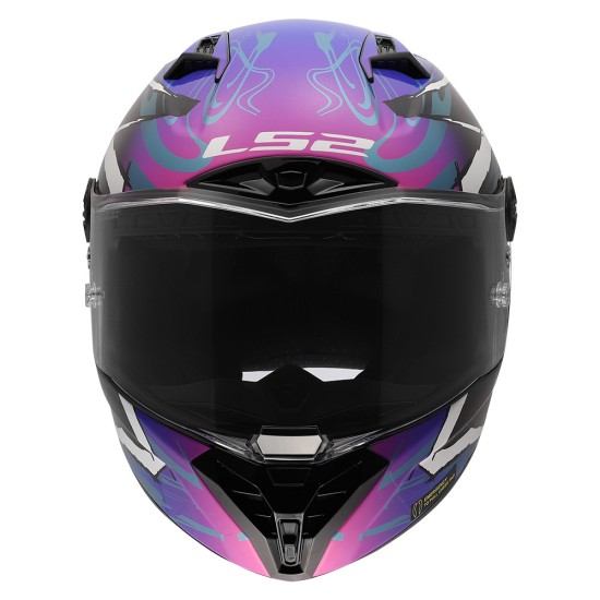 LS2 GP DRIFT Gloss Blue Purple - Micasco.es - Tu tienda de cascos de moto