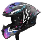 LS2 GP DRIFT Gloss Blue Purple - Micasco.es - Tu tienda de cascos de moto