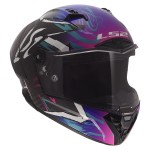 LS2 GP DRIFT Gloss Blue Purple - Micasco.es - Tu tienda de cascos de moto