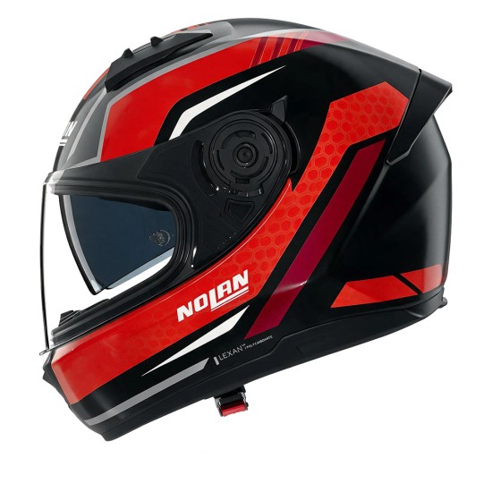 NOLAN N60-6 PIEGA Nero / Rosso - Micasco.es NOLAN N60-6 PIEGA Nero / Rosso - Micasco.es - Tu tienda de cascos de moto