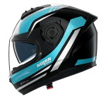 NOLAN N60-6 PIEGA Nero / Acquamarina - Micasco.es NOLAN N60-6 PIEGA Nero / Acquamarina - Micasco.es - Tu tienda de cascos de moto