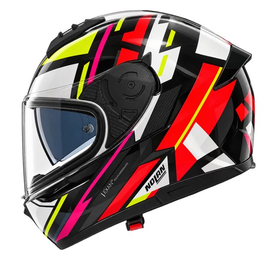 NOLAN N60-6 CIROTA Nero / Bianco / Arancione - Micasco.es - Tu tienda de cascos de moto