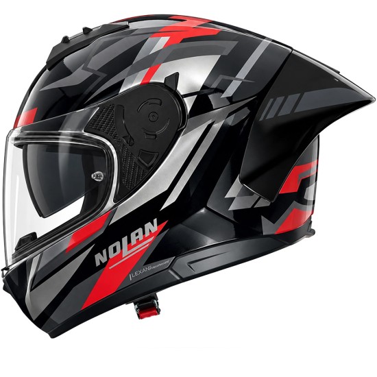 NOLAN N60-6 SPORT CORSA Nero / Grigio / Rosso - Micasco.es - Tu tienda de cascos de moto
