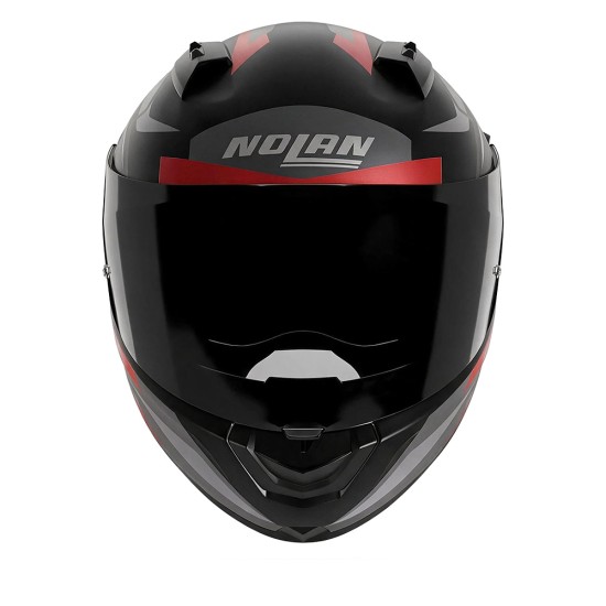 NOLAN N60-6 SPORT CORSA Nero / Grigio / Rosso - Micasco.es - Tu tienda de cascos de moto
