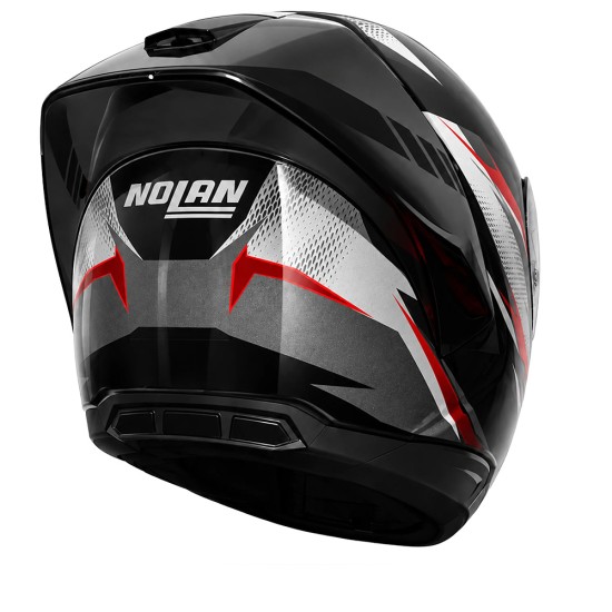 NOLAN N60-6 SPORT CORSA Nero / Grigio / Rosso - Micasco.es - Tu tienda de cascos de moto