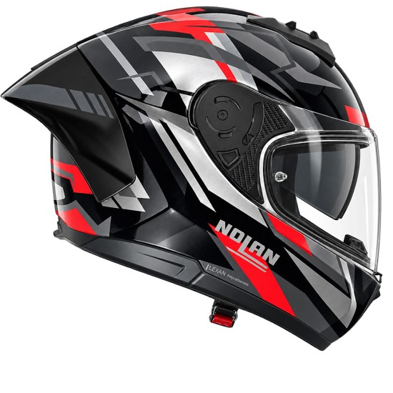 NOLAN N60-6 SPORT CORSA Nero / Grigio / Rosso - Micasco.es - Tu tienda de cascos de moto